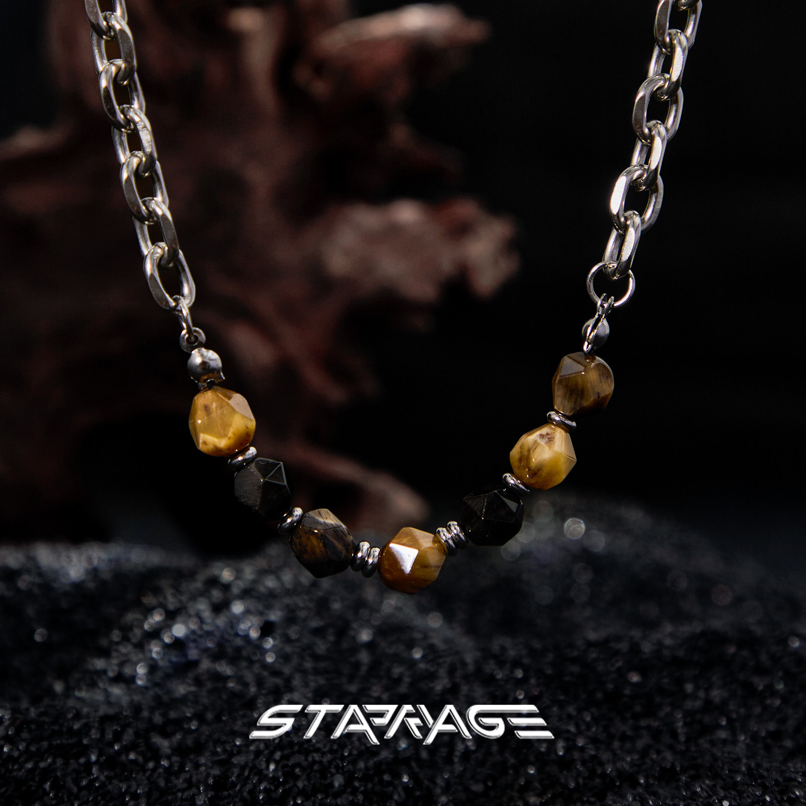 星宇纪 原创设计七曜男士项链高级感小众潮流配饰痞帅项链男款