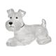 Transparent puppy hair storage box hanging tampon