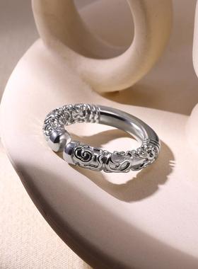 古法金箍棒戒指不掉色可水洗