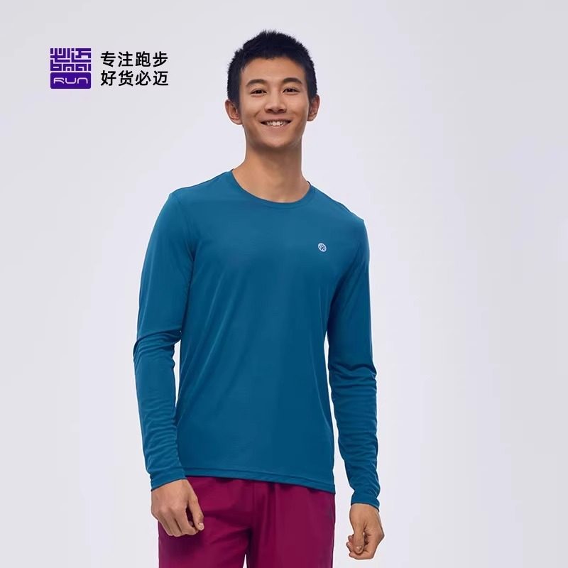 必迈秋冬男女运动速干长袖圆领透气T恤运动训练上衣跑步暴汗服,淘宝优惠券,粉丝福利购,淘宝优惠卷