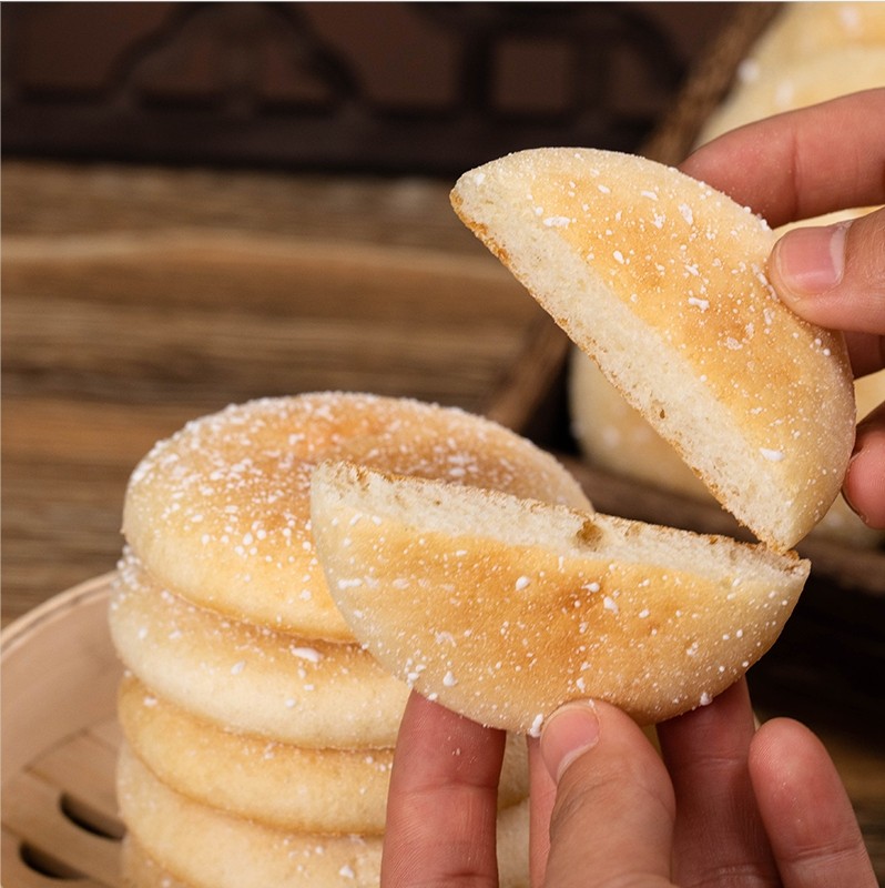 山药软雪饼奶香法式发酵饼干办公室营养早餐糕点心健康零食品小吃,淘宝优惠券,粉丝福利购,淘宝优惠卷