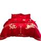 Wedding four wedding set wedding big HQL red wedding newlywed bedding room dowry quilt bed sheet wedding quilt cover