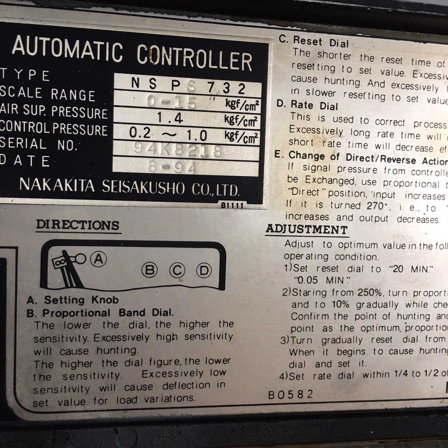 NAKAKITA压力控制器 NSPS732 0-15 PID~议价 - 图2