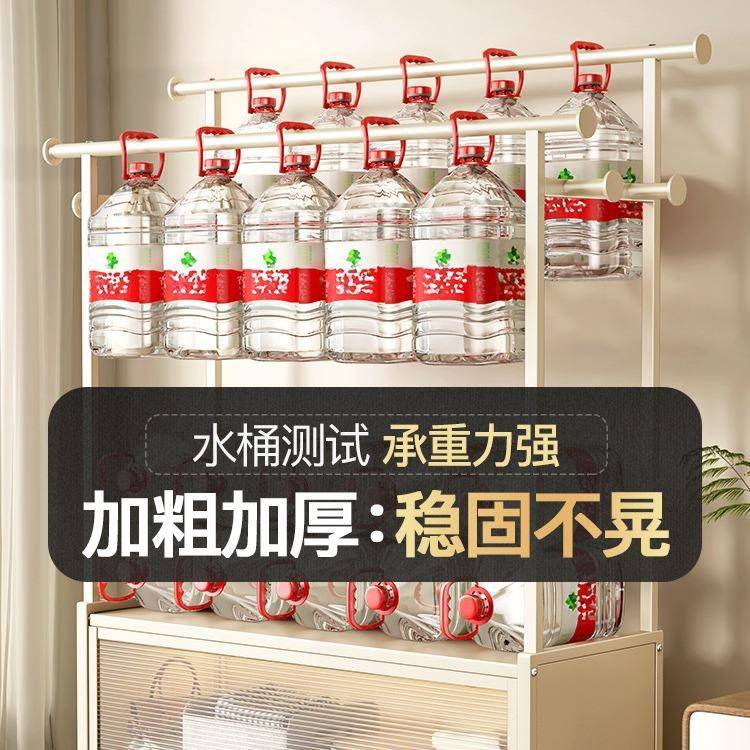 主卧晾置挂架地卧室落衣帽架双杆带柜结实耐用可移房间内主衣卧晾 - 图3