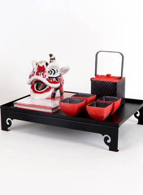 新式托盘合装套摆件样板房售楼处中现代茶室办公室组茶MC-TY-58具