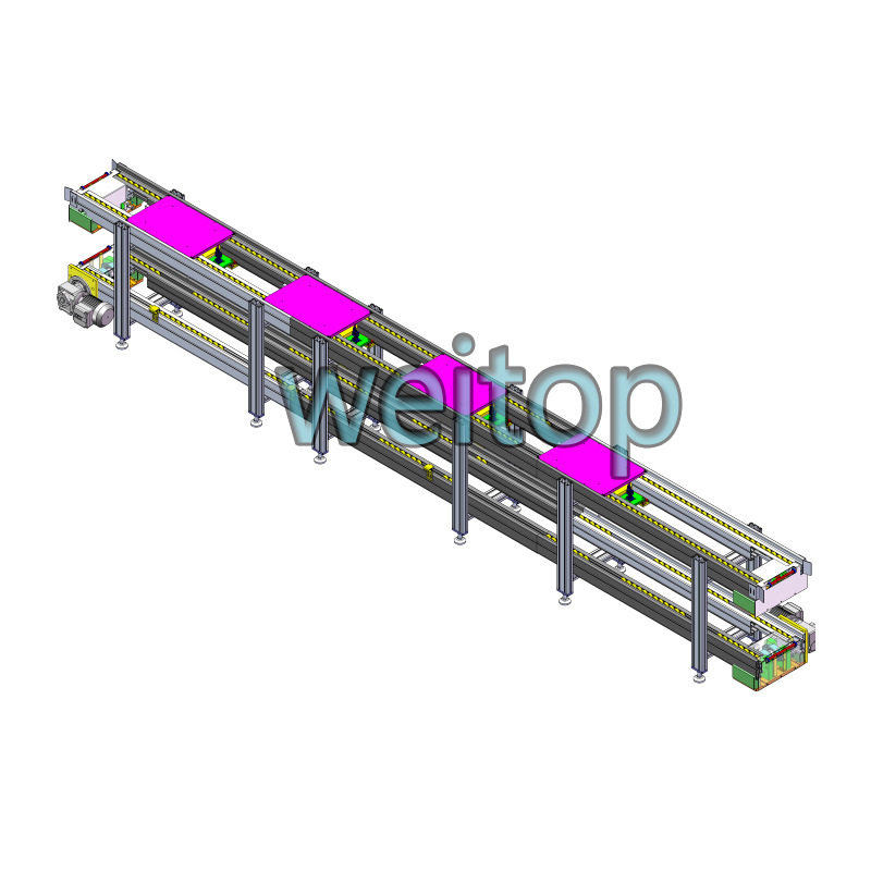 Anhui Double Speed Chain Conveyor Air Purifier Heavy Duty Speed Chain Conveyor Line Up and Down Circulation Double Speed Line
