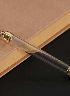 猫胡须收纳长款空心小瓶子吊坠