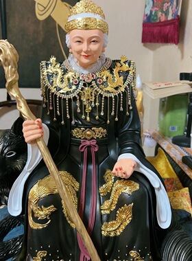 高档新款纯手工云肩披肩神像仙家双龙双凤妈妈娘娘奶奶太爷男女款