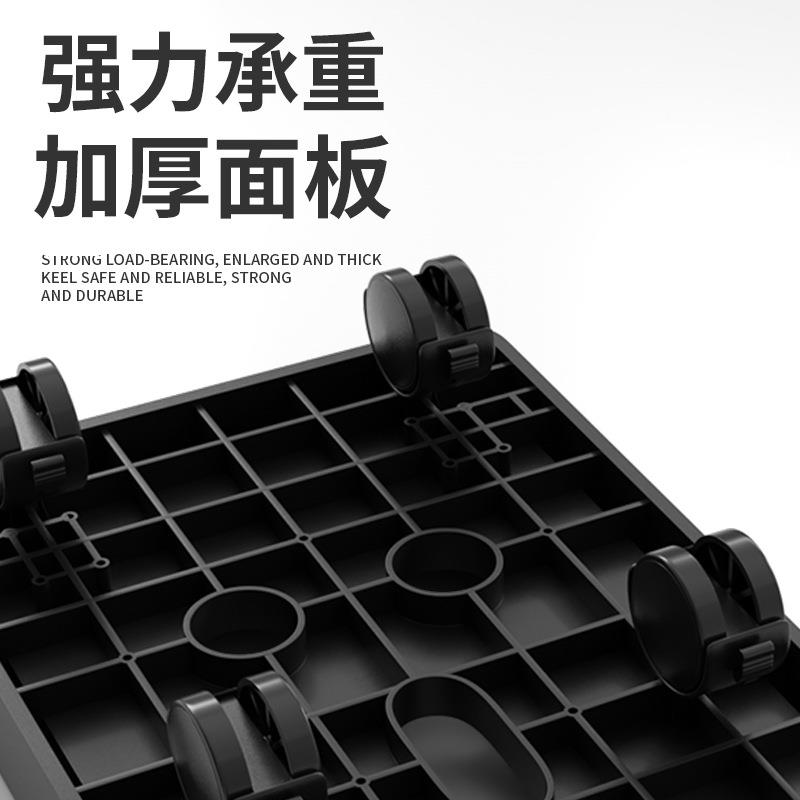 Computer host bracket universal wheel removable base multi-layer storage large desktop chassis printer storage rack