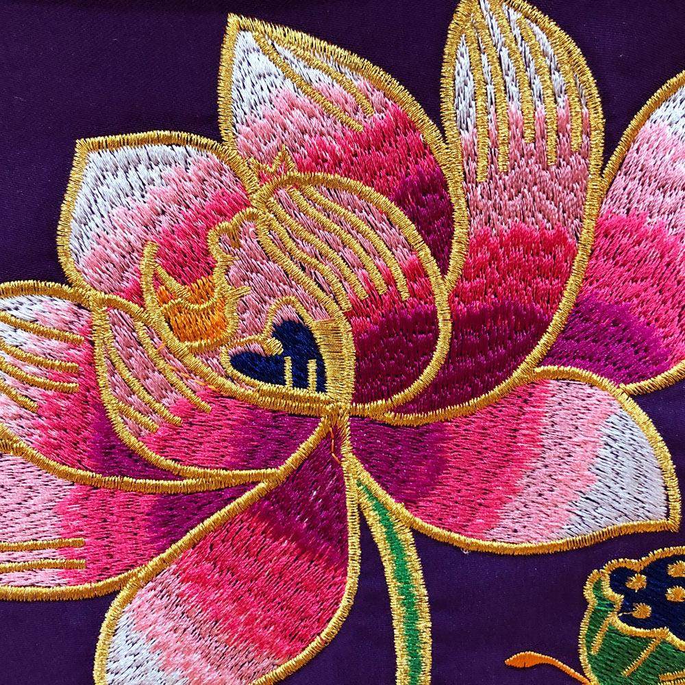 福慧佛具禅修用品佛堂佛龛供桌绣品贡盘香炉粉盅紫色荷花戒定真香,淘宝优惠券,粉丝福利购,淘宝优惠卷