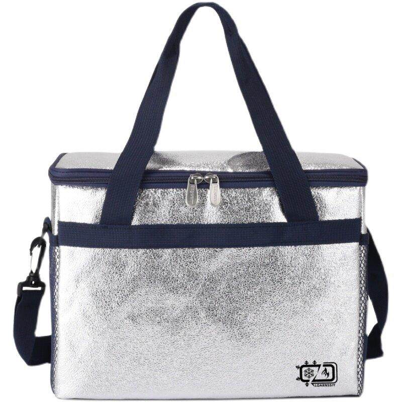 新型防雨保温袋大容量手提便当带子加厚铝箔便当包保鲜上班带饭包,淘宝优惠券,粉丝福利购,淘宝优惠卷