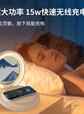 流沙画摆件自动翻转新款画床头
