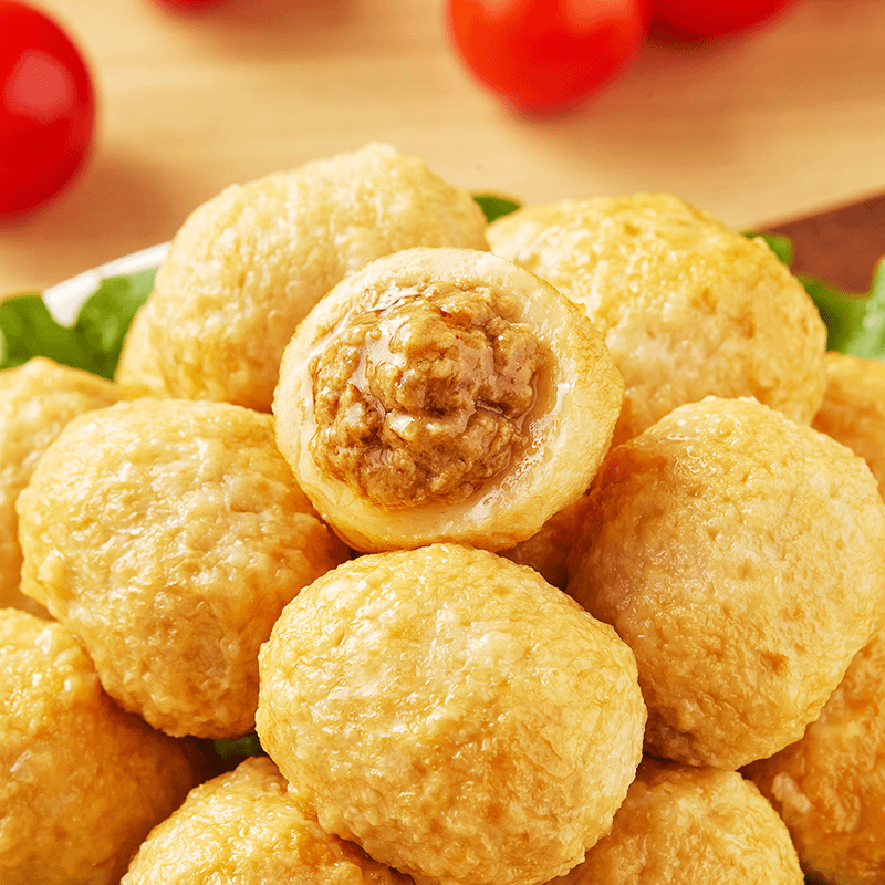 【2/4/7袋】天海藏爆蛋鱼丸 爆汁夹心肉丸便利店同款火锅烧烤丸子,淘宝优惠券,粉丝福利购,淘宝优惠卷