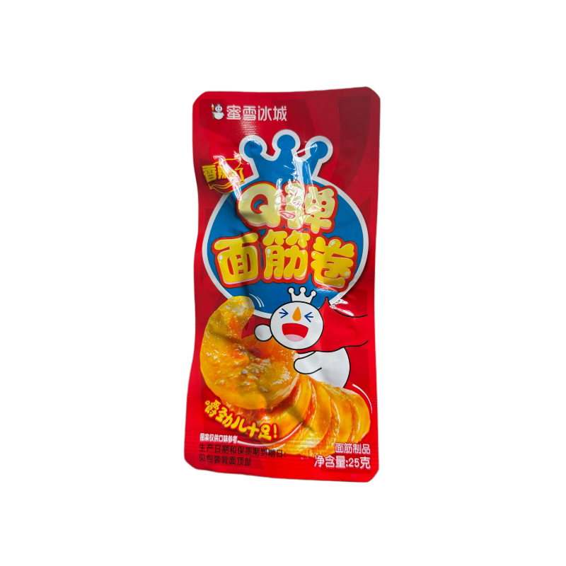 蜜雪冰城小零食小浣熊干脆面/素毛肚/麻辣棒/小鱼仔/山楂棒面筋卷