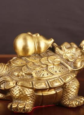 铜记铜龟葫芦龙龟福禄杨金龟家0117钱居办公室八宝福禄龟