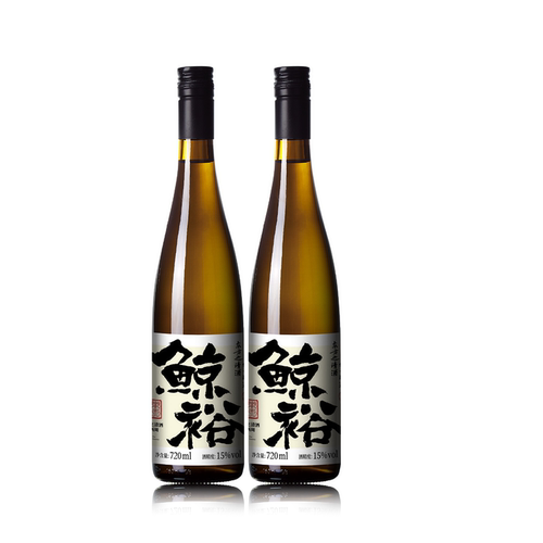 【国产清酒】鲸裕清酒720ml两瓶纯米食酿造清爽15度口粮微醺宴请 - 图0