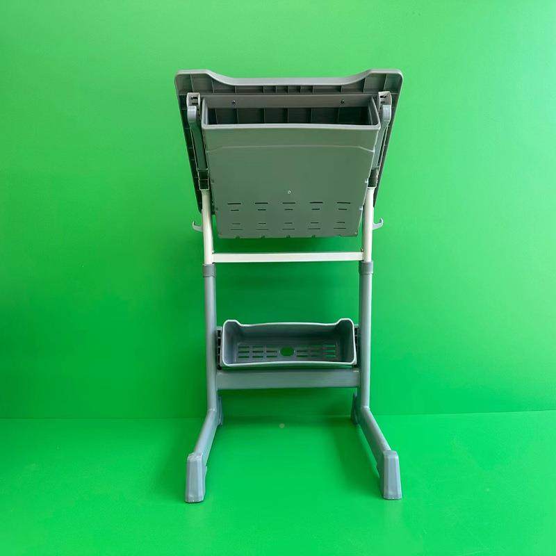 LLJ Xi'an factory direct sales lunch break desks and chairs for primary and secondary schools, reclining children's learning functions, adjustable children's multi-writing