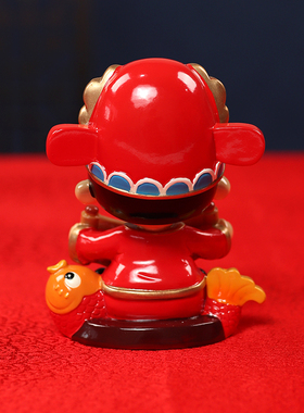 金榜题名状元郎摇头娃娃车载装饰办公室摆件学生儿童创意生日礼物