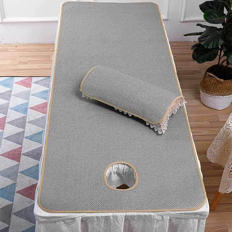 2024新款美容床凉席夏季美容院专用足浴按摩推拿床小席子加厚带洞,淘宝优惠券,粉丝福利购,淘宝优惠卷