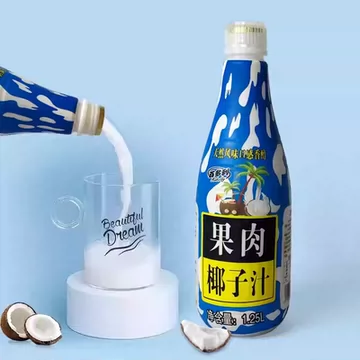 百多利海南椰子汁生榨1.25L*6瓶整箱正品[9元优惠券]-寻折猪