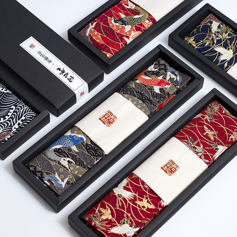 问心堂笔帘宫廷布艺笔帘书法毛笔袋卷笔国画书法写生文具袋笔盒文,淘宝优惠券,粉丝福利购,淘宝优惠卷