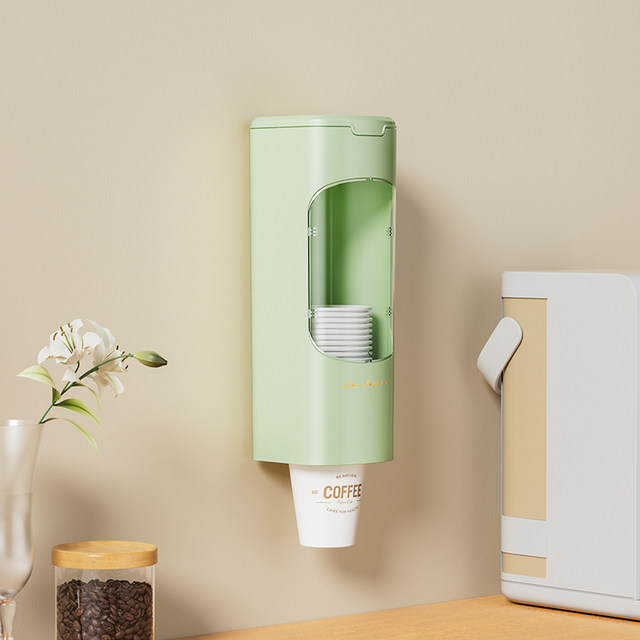 Paper cup holder automatic cup picker disposable cup holder water dispenser cup holder water cup storage rack storage rack wall hanger