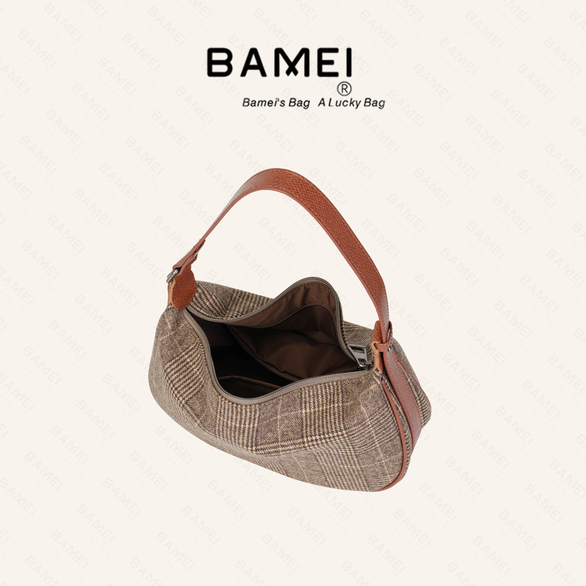 Bamei 25163 new fashion versatile light luxury women's bag