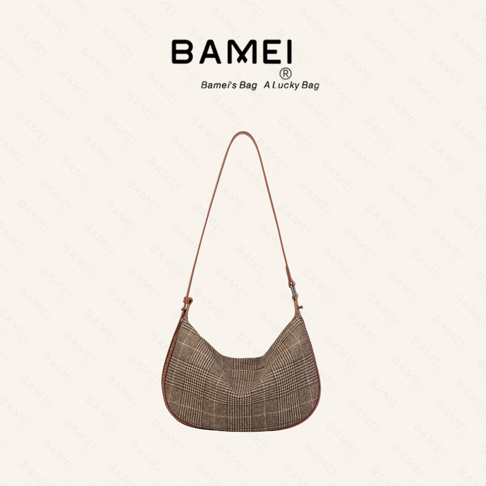 Bamei 25163 new fashion versatile light luxury women's bag