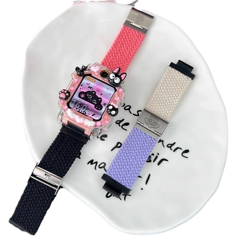 适用小天才儿童电话手表带挂脖套Z8/Z7/Z6a/Z9/Z5a/D2/D3磁吸表带 - 图3