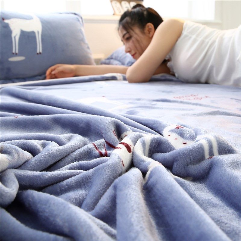 法兰绒珊瑚绒毛毯铺床毯子毛巾被沙发毯办公室午睡毯冬季加厚床单,淘宝优惠券,粉丝福利购,淘宝优惠卷