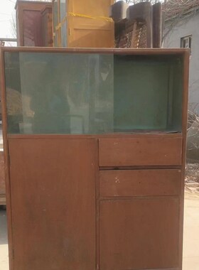 8090年代老物件老旧家具书桌复古怀旧衣橱衣柜民宿装饰摆件道具