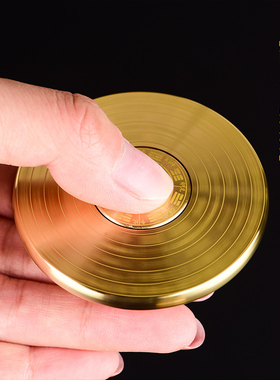 速发黄便罗盘纯铜高精度八卦综合指南针随身铜携手指解压