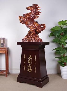 马到成功摆件落地招财公司开业乔迁礼物酒店大堂马装饰工艺品摆设