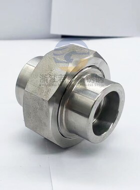 承插焊活接头球面硬密封210KG高压管件不锈钢锻压304316L油壬油拧