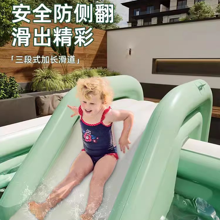 充气游泳池儿童家用泳池加厚宝宝大型戏水池小孩家庭大人充气水池