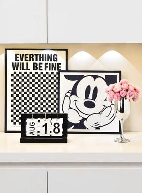 现代轻奢高档玄关装饰品摆件家居客厅电视餐边酒柜高级感软装小众