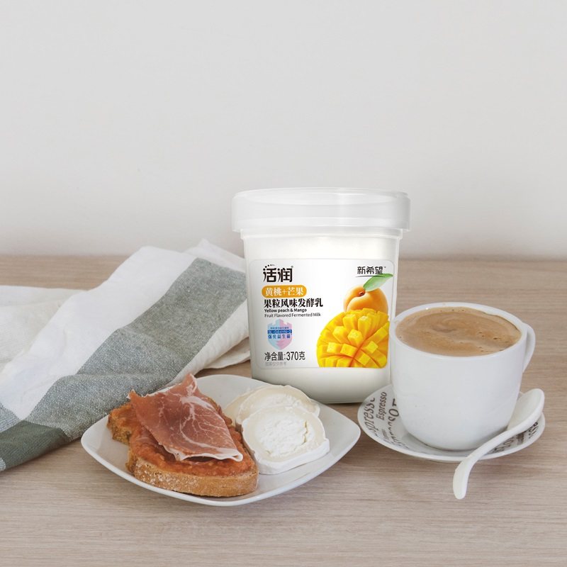 新希望活润草莓桑葚370g杯+黄桃芒果370g杯装酸奶低温风味发酵乳,淘宝优惠券,粉丝福利购,淘宝优惠卷