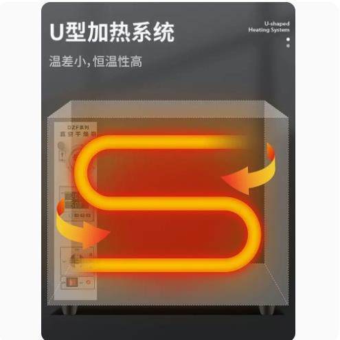 DZF6050BZ电热恒温真空干燥箱DZF6210B烘箱烘干机烤箱小型抽真空 - 图1