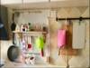 Convenience store tool b wall storage hook hole board kitchen durable round hole storage wall-mounted shelf wall five