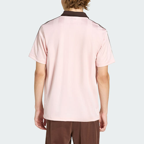 Adidas/阿迪达斯正品三叶草男士翻领球衣风短袖POLO衫KE3580 - 图0