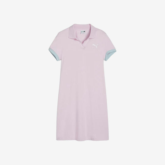 Vestido deportivo de moda holgado con solapa ligera para niños grandes de verano auténtico Puma 624453-60