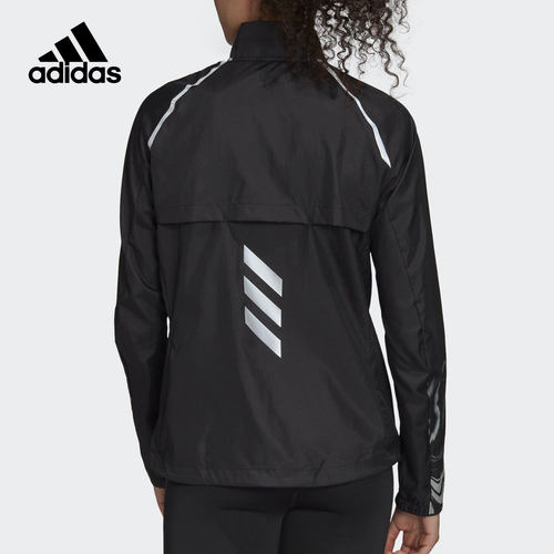 Adidas/阿迪达斯正品2020秋新款女子舒适运动训练夹克外套FP8125 - 图1