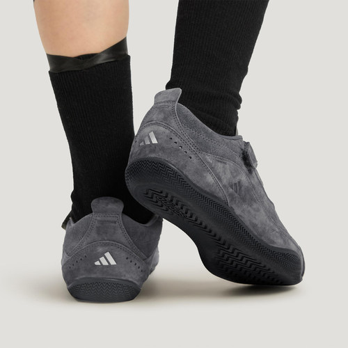 Adidas/阿迪达斯正品春季款女士日常低帮魔术贴运动休闲鞋KJ9089 - 图0