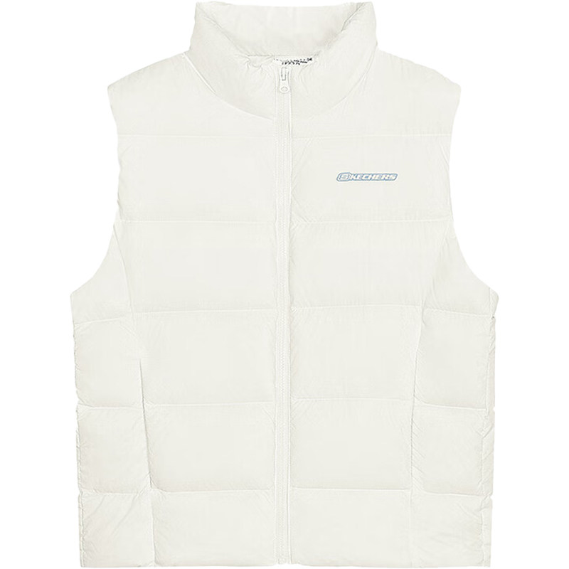 Skechers/斯凯奇正品保暖  新款儿童轻薄梭织休闲简约羽绒马甲,淘宝优惠券,粉丝福利购,淘宝优惠卷
