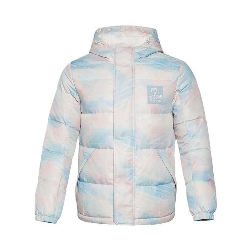 李宁冬季新款韦德棉花糖圣诞男女短款保暖连帽羽绒服外套AYMR511,淘宝优惠券,粉丝福利购,淘宝优惠卷