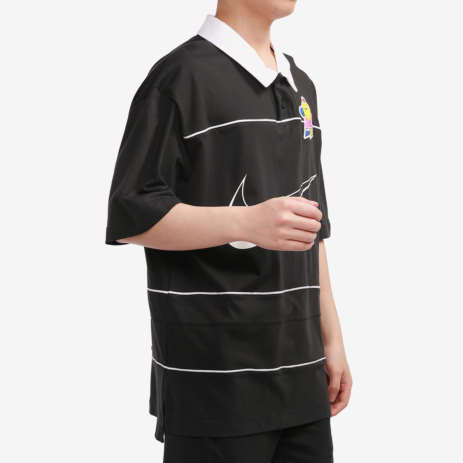 Nike/耐克正品当季新款男子休闲透气翻领运动POLO衫DM7918-010 - 图0