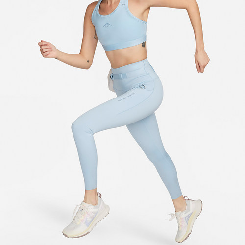 Nike/耐克正品rail Go 女士高强度包覆九分紧身裤FN2665-440 - 图1