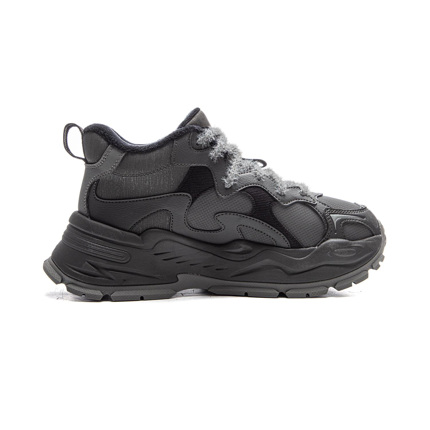 李宁正品星芒 WNTR女子简约舒适减震耐磨中帮运动休闲鞋AGCV392 - 图0