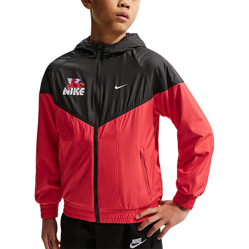 Nike/耐克正品2026春季款大童日常连帽耐穿拼接外套IR0098-657,淘宝优惠券,粉丝福利购,淘宝优惠卷
