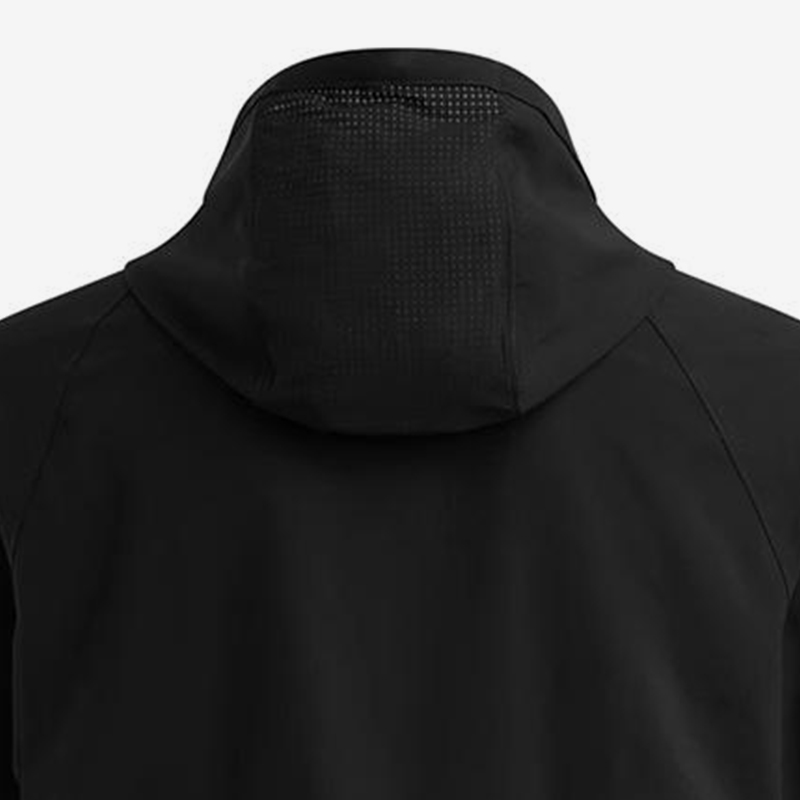 UA/安德玛正品Launch Elite男士梭织连帽跑步运动外套1386622-001 - 图1